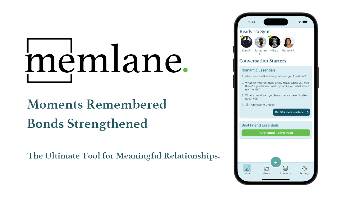 Memlane – Remember What Matters